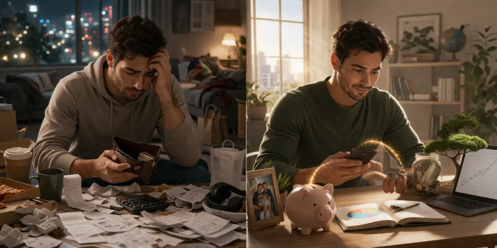 Why do two people with the same salary end up in radically different financial situations